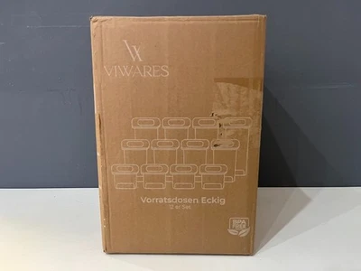 Viwares Vorratsdosen mit Deckel Luftdicht - 12er Vorratsbehälter Set - BPA-FREI - Bild 1 von 3