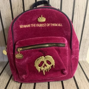 Brandneu mit Etikett Disney Store Villains Rucksack Evil Queen Schneewittchen Samt Gift Apfel - Bild 1 von 5
