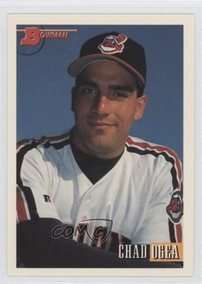 1993 Bowman Chad Ogea #289 Rookie RC - Image 1 of 2