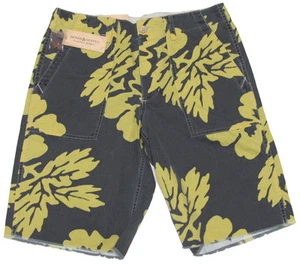 Polo Ralph Lauren Denim and Supply Faded Navy Island Floral Casual Slim Shorts  - Picture 1 of 6