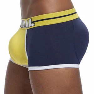 Biancheria intima pugile sexy uomo imbottita hip-up pene traspirante push up gay - Foto 1 di 28