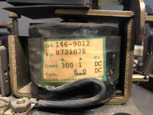 RELÉ WARD LEONARD 146-9012 300VDC 1A 6.0VDC - Imagen 1 de 2