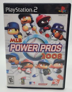 MLB Power Pros 2008 - Juego PS2 COMPLETO Sony PlayStation 2 Béisbol CIB - Imagen 1 de 4