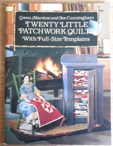 NEW Dover Needlework "Twenty Little Patchwork Quilts" w Full-Size Templates - Imagen 1 de 5