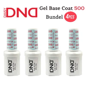 DND Gel Base Coat 500 0.5 oz Bundle 4 pcs - Picture 1 of 1