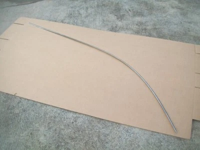 1937 37 Desoto S3 2 portas MoPar bom usado moldura de painel quarto esquerdo 746885 - Imagem 1 de 3