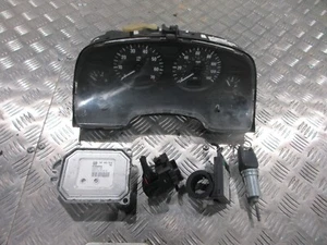 2003 VAUXHALL ZAFIRA A 1.8i Club 5DR MK1 Z18XE ECU LOCK SET 24443879 5WK9196 - Picture 1 of 3
