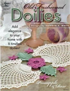 Old Fashioned Doilies Annie's Attic Crochet Pattern Booklet - Picture 1 of 2