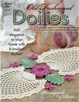 Old Fashioned Doilies   Annie's Attic Crochet Pattern Booklet - Image 1 of 2