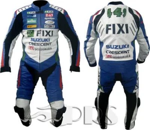 Suzuki Fixi Motorbike Leather Suit - Picture 1 of 1