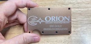 Orion Car Audio GS RFID Wallet Gold Color - Not Real Gold - See Photos QTY:1 - Picture 1 of 2
