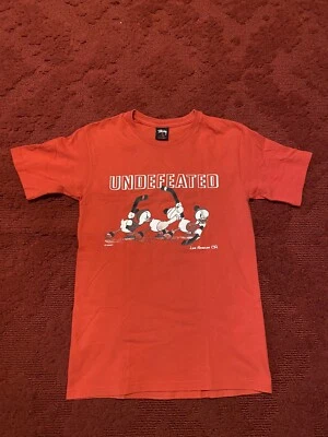 Undefeated x Disney Donald Ducks Huey Dewey Louie Hockey Stussy t shirt Small 🔥 - Image 1 of 4