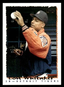 Lou Whitaker 1995 Topps #013 Detroit Tigers - Picture 1 of 2
