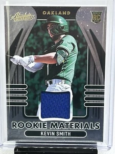2022 Panini Absolute Rookie Materials-KEVIN SMITH-#'d /299- RC -Oakland A's - Picture 1 of 2