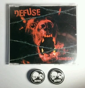 DEFUSE Someday CD + 2 BUTTONS | Finland Rock, Metal | rare deluxe edition! - Bild 1 von 2