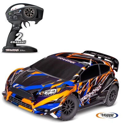 Traxxas Trx74276-4Orng Ford Fiesta St Orange 1/10 Rally Vxl 3S Rtr Brushless - Image 1 of 4