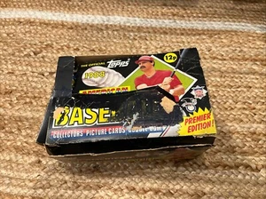1988 Topps American Baseball Collector’s Picture Cards Incomplete Box 42 Packs - Picture 1 of 3