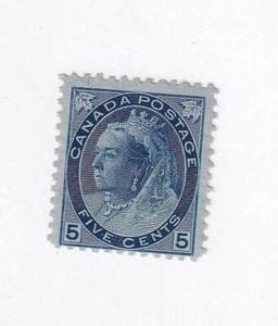 CANADA # 79b FVF-MNH 5cts NUMERAL ISSUE  CAT VALUE $450 - Picture 1 of 1