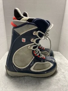 Burton Breed Blue and Gray Snowboard Boots Mens Size 6.5 - Picture 1 of 15
