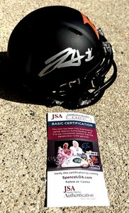 JOHN HIGHTOWER IV SIGNED Mini Helmet JSA COA Boise State Broncos - Picture 1 of 4