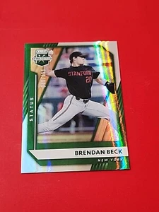 BRENDAN BECK 2021 Elite Extra Edition STATUS 40/499 , NEW YORK YANKEES #55 - Picture 1 of 7