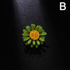 Girls Sunflower Daisy Brooch Dress Enamel Oil Dripping Pin Decor  Jewelry Gifts
