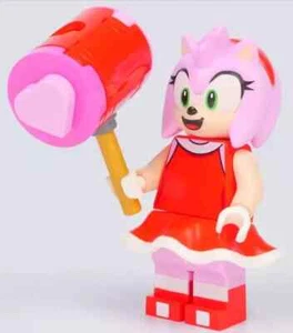 NUEVA MINIFIGURA LEGO Sonic The Hedgehog Amy Rose con Hammer son005 76992 Shadow - Imagen 1 de 1
