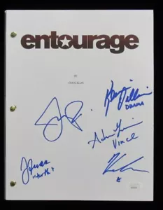 Guión de programa de televisión HBO "Entourage" firmado/autografiado múltiple JSA 188601 - Imagen 1 de 4