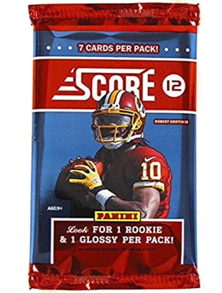 2012 Score Football Hobby Pack NEW & Factory Sealed - Russell Wilson Rookie RC? - Image 1 of 1
