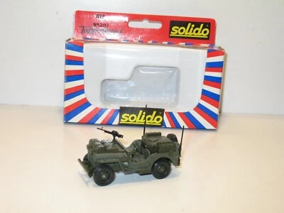 SOLIDO, Military Kaki Jeep Willys SAS Commandos - Image 1 of 3