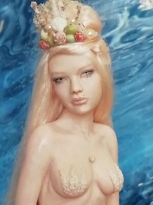 MERMAID ART DOLL ZHENZU BY MANUELA LA VALLE 2016bambole d'artista .(solo Europa) - Immagine 1 di 4