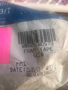 NEW OEM WB02X10573 FOAM TAPE B-0008 - Picture 1 of 1