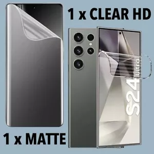 Juego de Protector de Pantalla de Hidrogel Transparente y Mate para Samsung Galaxy Z Fold7 (Exterior) - Imagen 1 de 12