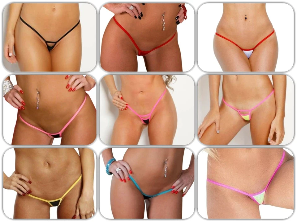 SeXy Brazilian Bikini Hose Micro String Tanga Thong Mini Slip G-String XS S - Bild 1 von 1