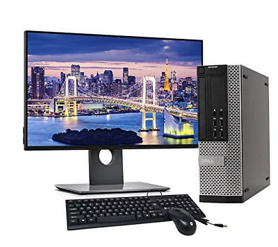 FAST INTEL CORE i5 COMPUTER WINDOWS 11 DESKTOP SFF PC BUNDLE 16GB RAM, 240GB SSD - Image 1 of 4