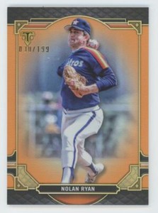 Nolan Ryan 2022 Topps Triple Threads Amber /199 #37 New York Mets