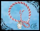 Hello Kitty Friendship Bracelet With Metal & Enamel Kitty White Charm