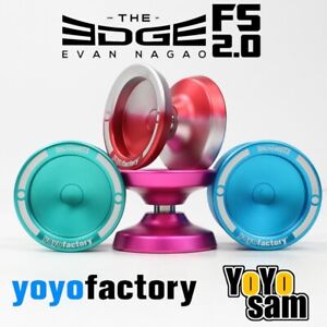 YoYoFactory Edge FS 2.0 Yo-Yo - Evan Nagao Signature Finger Spin YoYo