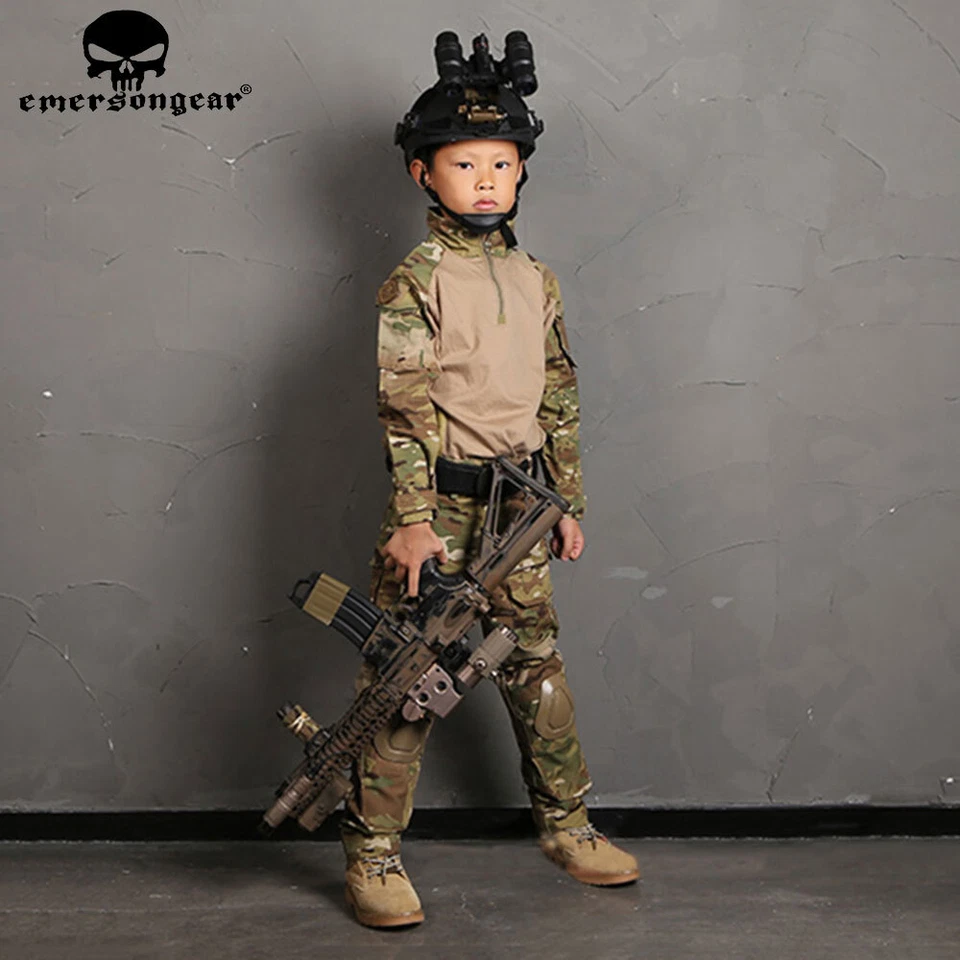Emerson Tactical G3 BDU Child Assault Uniform Kids Shirt & Pants Suit 6Y-12Y US - Image 1 of 4