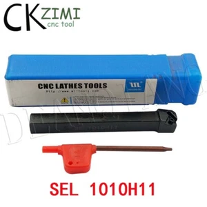 1x SEL1010H11 Torno CNC Roscado Externo Soporte de Herramientas de Torneado para Inserto 11ER - Imagen 1 de 7