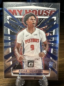 2023-24 Panini Donruss Optic Basketball #18 Ausar Thompson MY HOUSE Rookie - Picture 1 of 2