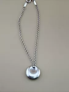 Tiffany & Co. Elsa Peretti Round Circle Disc Chain Bracelet 7.2" Silver 925 - Picture 1 of 5