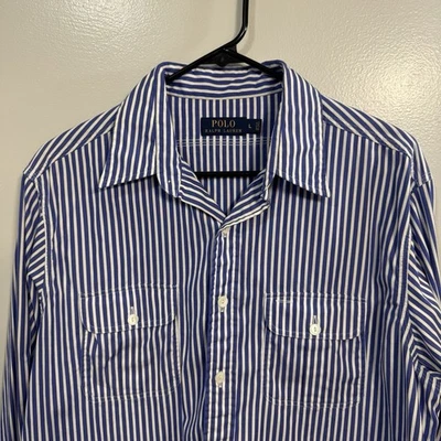 Camisa Polo Ralph Lauren con botones para hombre talla L Foto 1 de 4