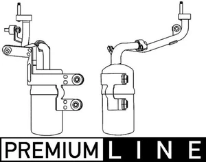 AD 291 000P MAHLE Dryer, air conditioning for FORD - Picture 1 of 2