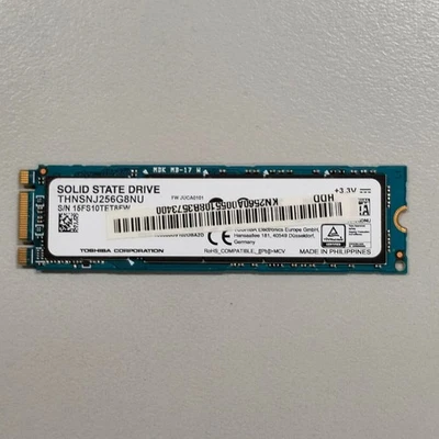Toshiba HG6 256GB M.2 2280 SATA 6Gbps MLC Internal SSD THNSNJ256G8NU — 第 1/4 张图片