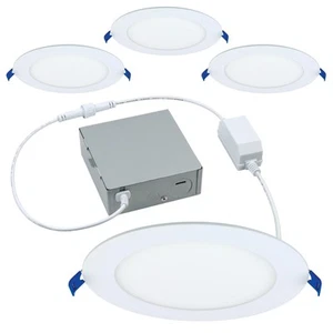 Canless Smart Einbaustrahler RGB+WW LED für Neubau - 4er Pack 246012 weiß - Bild 1 von 7