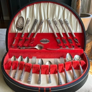 58 piece set community plate flatware set Coronation pattern - Picture 1 of 19