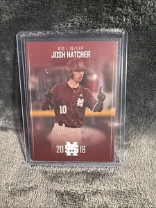 2018 Mississippi State Josh Hatcher College Baseball Card Mint SEC MSU - Picture 1 of 2