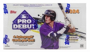 2024 Topps Pro Debut Baseball Factory Sealed Hobby Box Skenes Clark 4 Autos / #3 - Picture 1 of 1