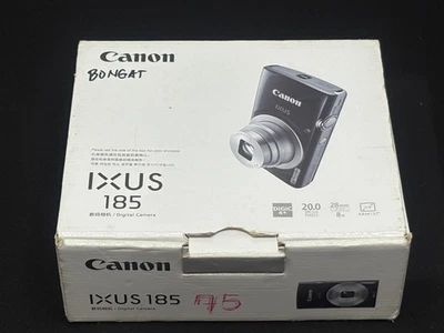 Canon IXUS 185 20MP Compact Digital Camera with Charger - Image 1 of 3